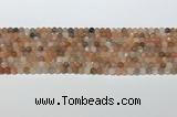 CSS783 15.5 inches 4mm round sunstone gemstone beads wholesale