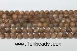 CSS785 15.5 inches 8mm round sunstone gemstone beads wholesale