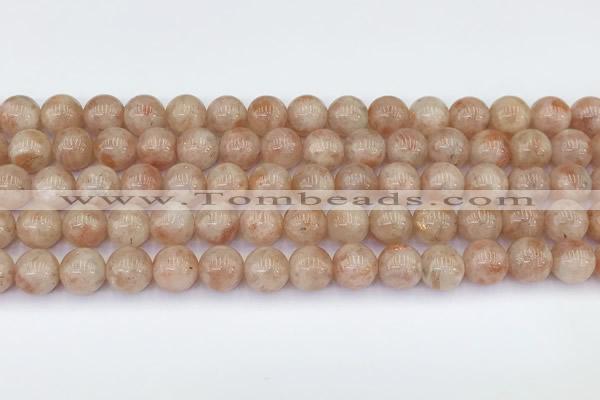 CSS792 15.5 inches 10mm round golden sunstone beads wholesale