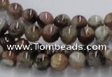 CST03 15.5 inches 8mm round staurolite gemstone beads wholesale