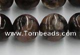 CST05 15.5 inches 18mm round staurolite gemstone beads wholesale