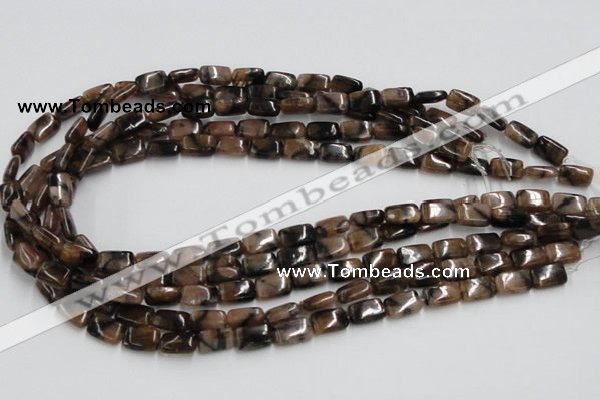 CST12 15.5 inches 8*12mm rectangle staurolite beads wholesale