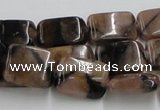 CST14 15.5 inches 12*16mm rectangle staurolite beads wholesale