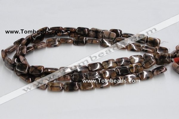 CST15 15.5 inches 13*18mm rectangle staurolite beads wholesale