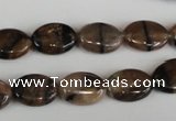 CST47 15.5 inches 12*16mm oval staurolite gemstone beads wholesale