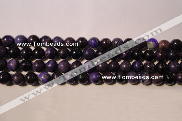 CSU115 15.5 inches 10mm round natural sugilite gemstone beads