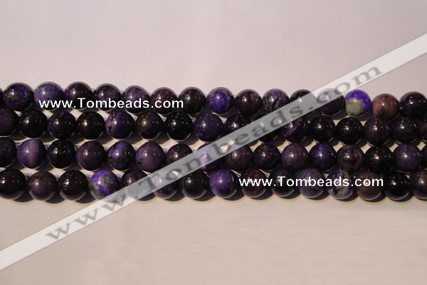 CSU115 15.5 inches 10mm round natural sugilite gemstone beads