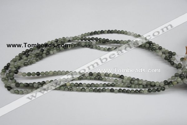 CSW01 15.5 inches 4mm round seaweed quartz beads wholesale