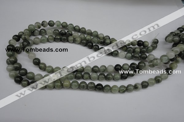 CSW03 15.5 inches 8mm round seaweed quartz beads wholesale