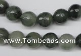 CSW14 15.5 inches 10mm faceted round seaweed quartz beads wholesale