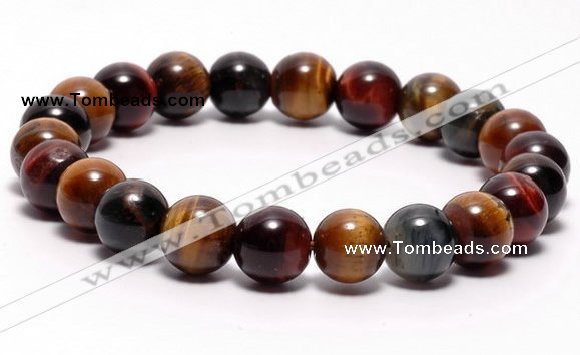 CTB06 7 inches 8mm round tiger eye stretch bracelet wholesale