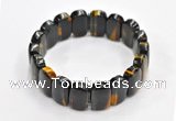 CTB19 7.5 inches 12*20mm tiger eye stretch bracelet wholesale