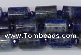 CTB200 15.5 inches 10*15mm tube lapis lazuli gemstone beads