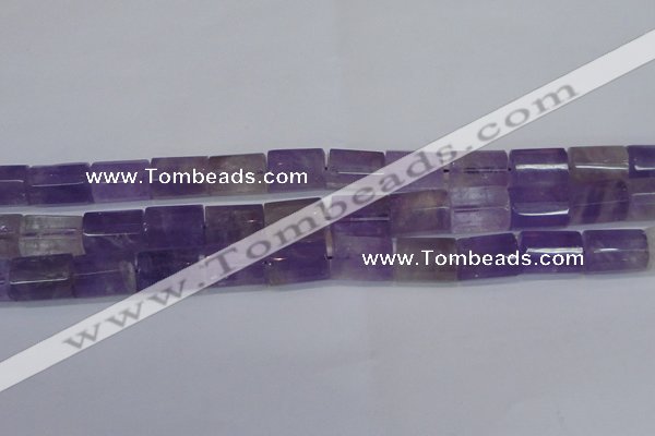 CTB214 15.5 inches 13*18mm faceted tube natural ametrine beads