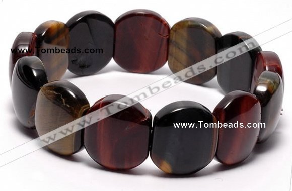 CTB25 7 inches 16*18mm tiger eye stretch bracelet wholesale