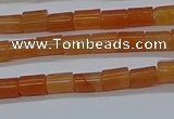 CTB303 15.5 inches 4*6mm tube red aventurine beads wholesale