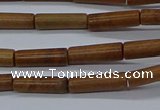 CTB331 15.5 inches 4*13mm tube Chinese picture jasper beads wholesale