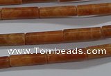 CTB336 15.5 inches 4*13mm tube tiger skin jasper beads wholesale