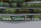 CTB344 15.5 inches 4*13mm tube African turquoise beads wholesale