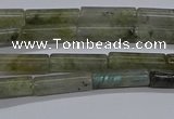 CTB353 15.5 inches 4*13mm tube labradorite beads wholesale