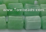 CTB520 15.5 inches 10*13mm triangle jade beads wholesale