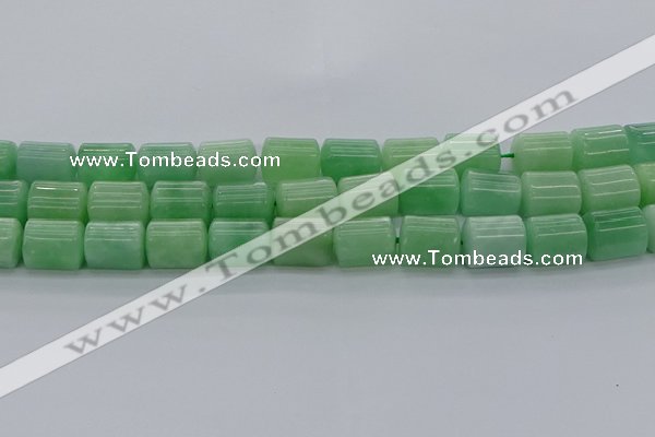 CTB520 15.5 inches 10*13mm triangle jade beads wholesale