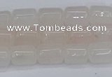 CTB700 15.5 inches 6*8mm tube rose quartz beads wholesale