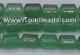 CTB706 15.5 inches 6*8mm tube green aventurine beads wholesale