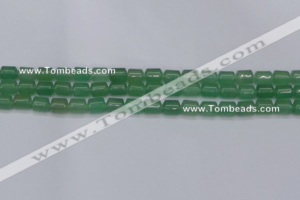 CTB706 15.5 inches 6*8mm tube green aventurine beads wholesale