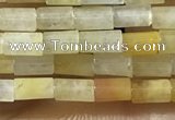 CTB812 15.5 inches 2*4mm tube yellow aventurine beads wholesale