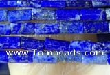 CTB825 15.5 inches 2*4mm tube lapis lazuli beads wholesale