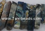 CTD1667 Top drilled 8*20mm - 10*50mm sticks agate gemstone beads