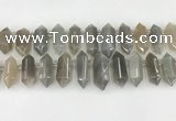 CTD2393 Top drilled 13*30mm - 14*42mm sticks moonstone beads