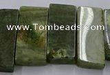 CTD2693 Top drilled 16*22mm - 16*55mm rectangle agate beads