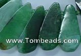 CTD2704 15.5 inches 10*25mm - 18*50mm freeform agate beads