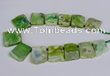 CTD2836 Top drilled 25*30mm - 35*45mm freeform agate beads