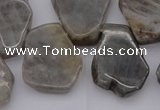 CTD306 Top drilled 15*20mm - 20*25mm freeform labradorite beads