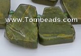 CTD3538 Top drilled 15*20mm - 25*30mm freeform ocean jasper beads