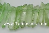 CTD3548 Top drilled 6*20mm - 8*35mm sticks quartz beads wholesale