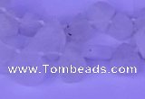 CTD3855 Top drilled 6*8mm - 10*12mm freeform moonstone beads