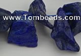 CTD432 15.5 inches 12*20mm - 15*25mm nuggets lapis lazuli beads