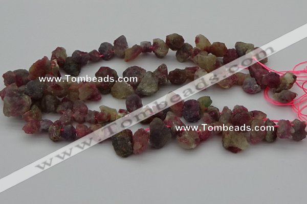 CTD440 Top drilled 8*12mm - 13*18mm nuggets tourmaline beads