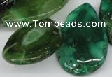 CTD612 Top drilled 25*30mm - 34*45mm freeform agate gemstone beads