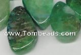 CTD688 Top drilled 18*25mm - 28*40mm freeform agate gemstone beads