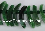 CTD713 Top drilled 12*25mm - 15*40mm wand agate gemstone beads
