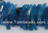 CTD722 Top drilled 12*25mm - 14*40mm wand agate gemstone beads