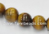CTE08 15.5 inches 12mm round yellow tiger eye beads Wholesale