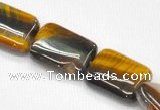 CTE12 15.5 inches 15*20mm rectangle yellow tiger eye beads