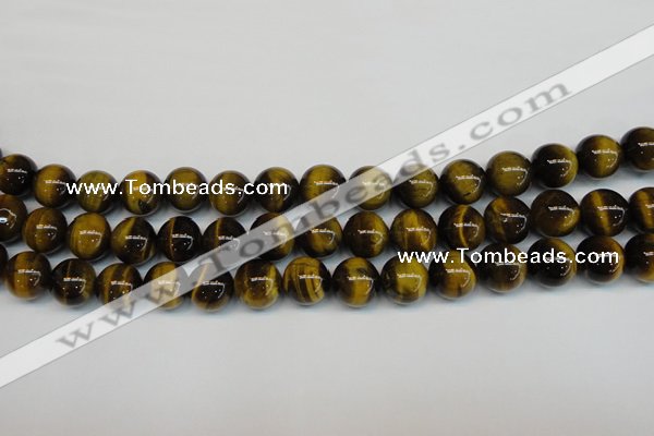 CTE1218 15.5 inches 6mm round AB+ grade yellow tiger eye beads