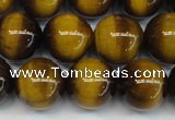 CTE1229 15.5 inches 12mm round A grade yellow tiger eye beads